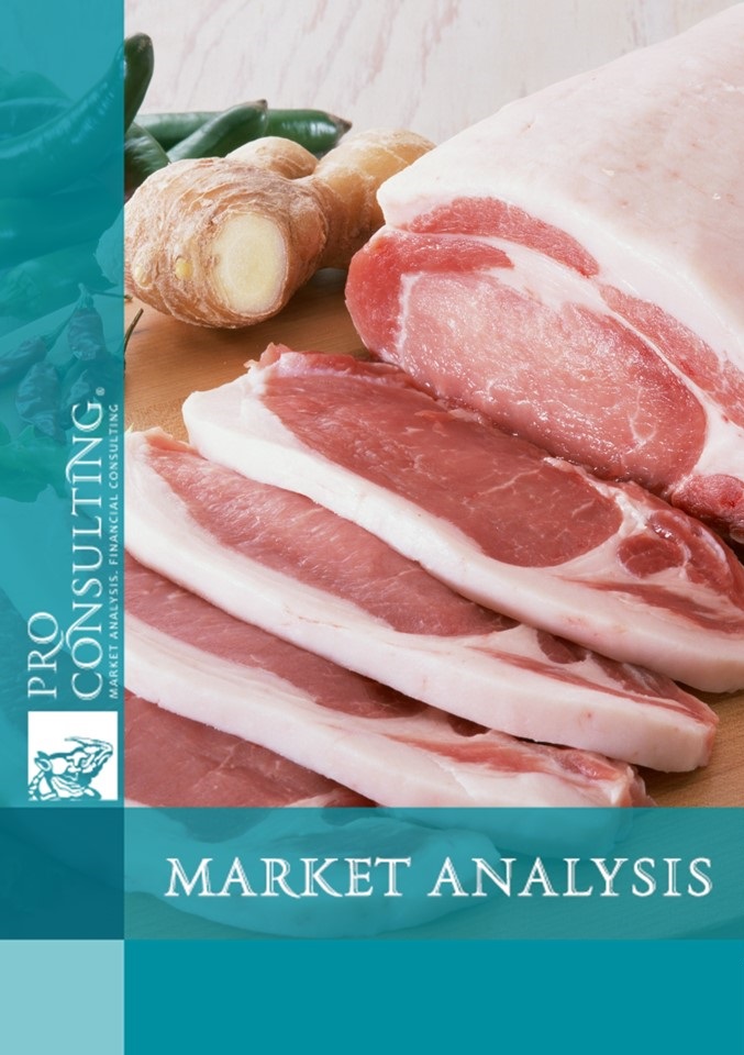 Market research report on pork in Ukraine. 2024 year